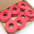 20PCS Felt Lined Leak Proof Accessories Anti Drip Rings Disposable Anti Spill Bottle Mouth Drip Collars For Bars Kitchens Parties Smart Drip Protection Tools