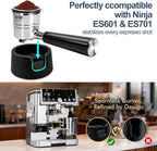 Portafilter Holder for Ninja Luxe Cafe Pro Es601 & Es701, Tamper Base Compatible Ninja Espresso Machine (Black)