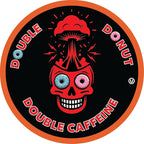 Double Donut Coffee High Caffeine Coffee Pods, Extra Strong Double Caffeine Dark Roast Coffee, Compatible with Keurig K Cups Brewers 72 Count