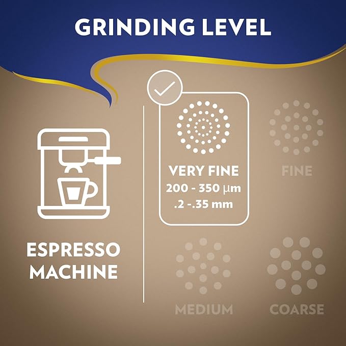 Lavazza Super Crema Whole Bean Coffee Blend, Medium Espresso Roast, 4.4 .lbs, 2 Pack