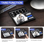 THINKSCALE Milligram Scale, 50g/0.001g Digital Jewelry Scale, Micro Gram Scale for Powder, Medicine, Gold, Gem, Reloading, Mg Scale 6 Units, Tare, Cal Weight Included