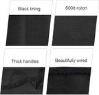 Electric Skillet Cover Electric Frying Pan Cover Heavy Duty Waterproof Heat-Resistant Nylon Covers Case for bella Make Take Oven Grill/for Crux Electric Skillet (Black)