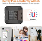 Mechanical Kitchen Timer with Magnet: Wind Up Cooking Timer Clock with Loud Alarm, Kitchen Timers for Cooking, No Battery Manual Food Timer for Baking, BBQ, Seniors & Daily Reminders