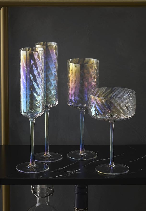Lenox 897497 Tuscany Classics Iridescent Coupes, Set of 4