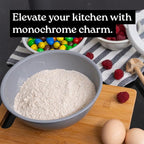WHYSKO Mixing Bowl Set, 12 Piece Colorful Plastic Mixing Bowls with Lids Set for Food Prep Storage and Serving, Microwave and Dishwasher Safe for Kitchen Baking Cooking