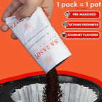 Coffee Packets – Bulk Decaf Fractional Packs Sampler Set, Gourmet Low Acid Mold Free 1.75 oz Single-Pot Pouches for 12 Cup Brewers, 100 Count Box – Sarasota