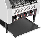 Commercial Stainless Steel Conveyor Toaster - 450 Slices/Hour, 2600W Heavy Duty, Double Heating Tubes for Home & Restaurants