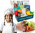 eat2explore Cooking Kits for Kids 16 Pcs – Interactive & Educational Kids Cooking Sets Real for Ages 5 and Up,3 Recipe Cards & Global Ingredients – Perfect for Families and Homeschooling (Ireland)