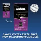 Lavazza Espresso Maestro Intenso Aluminum Capsules Compatible with Nespresso* Original Machines, Medium-Dark Espresso Roast, Arabica and Robusta (60 Capsules) (Pack of 2)