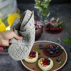 4PCS Heart Silicone Mold,Acxydm Heart Chocolate Molds Hearts Tuile Molds,Fondant Chocolate Molds Set with Love,3D Love Silicone Mold Candy Lace Silica Molds for Making Sugar Craft,Cupcakes