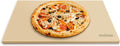 Arcedo Pizza Stone for Grill 20 x 13.5 Inch, Rectangular Large Baking Stone for Bread Thermal Shock Resistant BBQ Grilling Pizza Pan Cordierite Oven Cooking Pan With PE Scraper