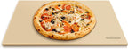Arcedo Pizza Stone for Grill 20 x 13.5 Inch, Rectangular Large Baking Stone for Bread Thermal Shock Resistant BBQ Grilling Pizza Pan Cordierite Oven Cooking Pan With PE Scraper