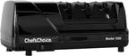 Chef’s Choice Professional Electric Knife Sharpeners AngleSelect for 15- and 20-Degree Straight-Edge and Serrated Knives with Diamond Abrasives & Precision Angle Control, 2-Stage, Black