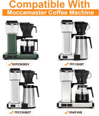 Appliance Slider Compatible with Moccamaster Coffee Machine, Acrylic Transparent Sliding Tray for Technivorm Moccamaster 53923 KBGV 79112 KBT 59691 KB