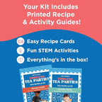 BāKIT Box Maamoul Cookie Baking Kit for Kids – Make Lebanese Date-Filled Cookies + Learn Culture – Printed Recipe & Activity Guides – Educational STEM Gift