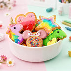 Stainless Steel Cookie Cutters, Mickey Unicorn Dinosaur Heart Star Cookie Cutters, Metal Biscuit Cutter Molds for Baking or Valentine's Day Christmas Holiday Party Decorations