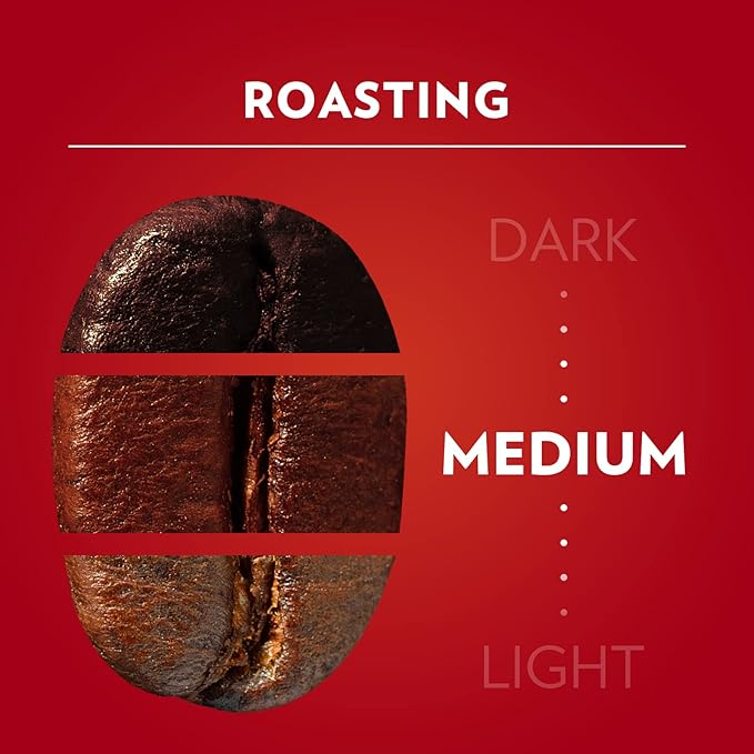 Lavazza Qualità Rossa Ground Coffee, Medium Roast, Arabica and Robusta Blend, 8.8 oz Brick