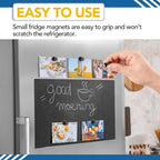 LOVIMAG Fridge Magnets 50Pcs Refrigerator Whiteboard Small Strong Magnet Classroom Kitchen Accessories Decorative Locker Set Decor Must Haves Office Calendar Refrigerador Magnetic Cute Crafts Black