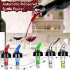SuproBarware Automatic Measured Bottle Pourer Liquor Bottle Pourer Quick Shot Dispenser 1oz Liquor Pour Spout for Alcohol,Wine,Spirits, Home Bar Kitchen Tools 50 Pack