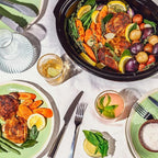 Beautiful 6 Qt Programmable Slow Cooker by Drew Barrymore -5 Preset Cooking Functions, Digital Countdown Timer, Dishwasher-Safe Parts and Cool-Touch Handles (Black Sesame)