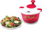 Cuisinart Large Salad Spinner- Wash, Spin & Dry Salad Greens, Fruits & Vegetables, 5qt, CTG-00-SASR Red
