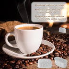 4pcs Coffee Filter Replacement for Cuisinart, Activated Carbon Espresso Coffee Maker Charcoal Water Filter Replacement Compatible with Cuisinart Machines
