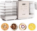 Pet Fresh Maker - Food Processor with Recipe for Dog Treats, DIY Cat Churu, Crunchy Treats, 10 Types of Homemade Pet Foods for Dog Birthday,7-in-1 Cooking Machine with Easy One-Step Touch Panel