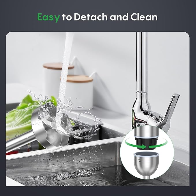 FRESKO Immersion Handheld Blender 500W with 700ml Beaker, 12-Speed & Turbo Mode Hand Blender Stick, 304 Stainless Steel Blades for Soup, Smoothie, Puree, Baby Food