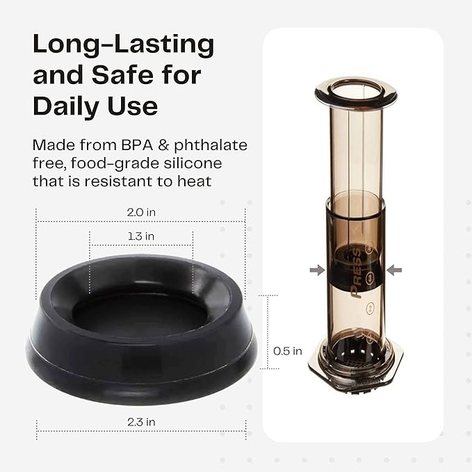 Replacement Plunger Seal, Compatible with AeroPress® Coffee and Espresso Maker