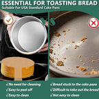Parchment Bread Sling for Dutch Oven, Disposable Bread Baking Mat with Long Handles 100PCS Unbleached Sourdough Mat, Sourdough Bread Baking Supplies, Tools ＆ Accessories