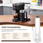 K2.0 Tall Handle Water Filter Replacement Starter Kit for Keurig 2.0 with 3 Charcoal Water Filter Cartridges