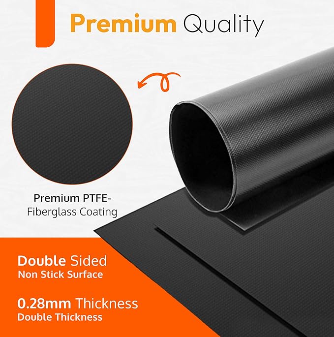 Oven Liners for Bottom of Electric Gas Oven Reusable - 4 Pack Large Heavy Duty Nonstick Teflon Range Mat 17"x 25" - Stove Floor Protector Liner Easy to Clean Reduce Spills Stuck Foods and Clean Up