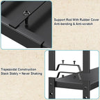 Narrow Expandable Cabinet Shelf Organizer 5.51" Width, Kitchen Counter Storage Shelves Spice Racks, Small Cupboard Countertop Tabletop Shelves Organizers, Expandable Adjustable Stackable, Load 30LBS