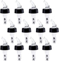 WUWEOT 12 Pack Automatic Measured Bottle Pourer, 1 OZ Leakproof Liquor Bottle Pourers, Quick Shot Spirit Measure Pourer Drinks Wine Cocktail Dispenser for Bartender Home Bar Tools