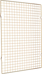 BRIOUT Cooling Rack for Baking, 16x10 Inches Baking Rack, Thick Wire Cookie Rack for Cooking, Roasting, Grilling, Drying, Oven Safe, Fits Half Sheet Pan, Gold