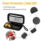 Blackstone Infrared Thermometer Temperature Gun for Cooking, IR Thermometer for Pizza Oven Griddle Cast Iron -58℉~1022℉ Non-Contact Digital Laser Thermometer Gun with Hard Storage Case (NOT for Human)