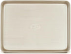 Glad Baking Pan Nonstick - Oblong Metal Dish for Cake and Lasagna - Heavy Duty Carbon Steel Bakeware, Medium
