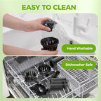 Juicer Machines, Cold Press Juicer Fit Whole Fruits and Vegetables, Slow Masticating Juicers with Wide Feed Chute, High Juice Yield, BPA Free
