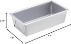 Chicago Metallic Loaf Pan, Commercial II, 1-Pound | Uncoated | Traditional | Pack of 2