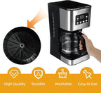 Coffee Machine Brew Basket Bottom Spring Loaded Stopper Kit - Compatible with Mr. Coffee, Black & Decker & Hamilton Beach Models 990117900, 990237500,Coffee Maker Replacement Parts & Accessory