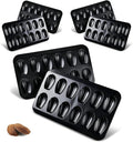 6pc Nonstick Madeleine Pan for Baking, 12-Cavity Shell Shape Cake and Cookie Mold Tray, Carbon Steel Cookie Molds, Send Goods from Local Warehouse (6 PC)