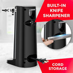 POHL SCHMITT Electric Can Opener with Knife Sharpener and Bottle Opener