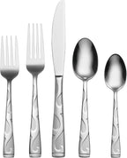 Oneida Tuscany 20-Piece Flatware Set, Service for 4, Silver