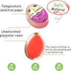 Lasubst Egg Timer for Boiling Eggs That Changes Color When Done, Purple, Pack of 2