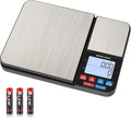 22lb Dual Platform Digital Kitchen Scale, Diyife® Stainless Steel Food Scale with 22lb and 17.6oz Precision Capacity (0.01oz/0.001oz), 7 Units, Tare, Multifunctional for Baking Cooking Food Weighing