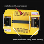 Electric Garlic Cutter & Root Remover Machine-Double Head Onion & Garlic Stem Cutter - for Garlic,Onion,and Small Roots