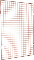 BRIOUT Cooling Rack for Baking, 16x10 Inches Baking Rack, Thick Wire Cookie Rack for Cooking, Roasting, Grilling, Drying, Oven Safe, Fits Half Sheet Pan, Rose Gold