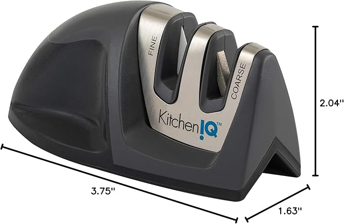 SMITH’S Deluxe Diamond Edge Grip Knife Sharpener, CDU