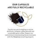 Nespresso Capsules Original Line, Kazaar, Dark Roast Coffee, 50 Count Coffee Pods
