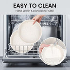 Vinino 6 Inch Silicone Round Cake Pan with Metal Reinforced Frame Set of 2, Nonstick Silicone Springform Pan for Baking Suitable for Making Layers, Cheese & Chocolate Cakes